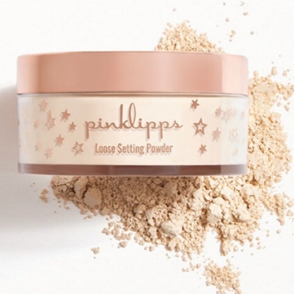PINKLIPPS COSMETICS Loose Setting Powder in “Deep Honey”